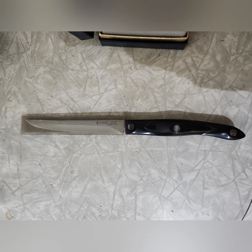Cutco Black Knife Set - Pairing Knife and Serated New